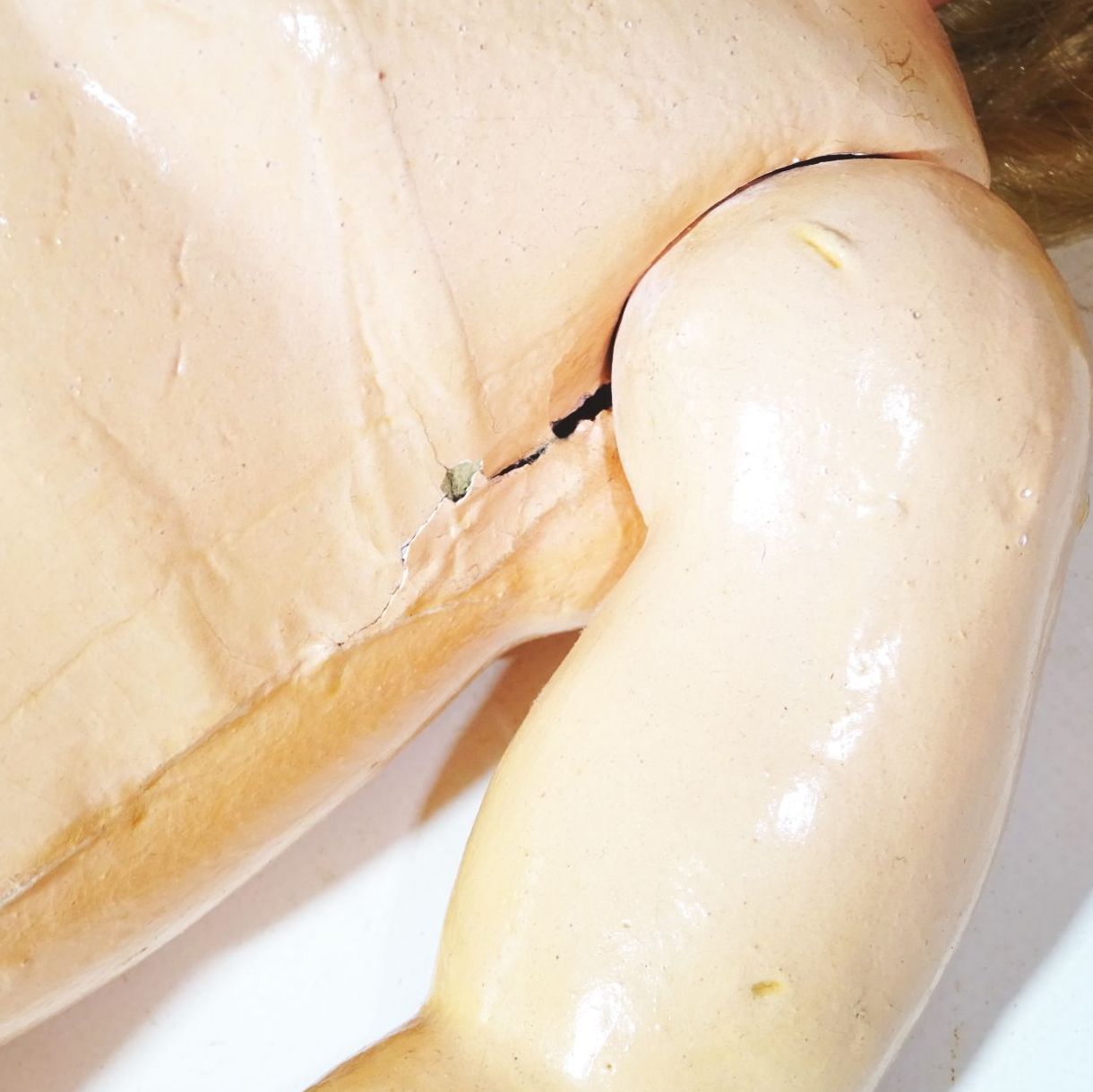 Alte Armand Marseille Puppe Porzellankopfpuppe Masse Körper 