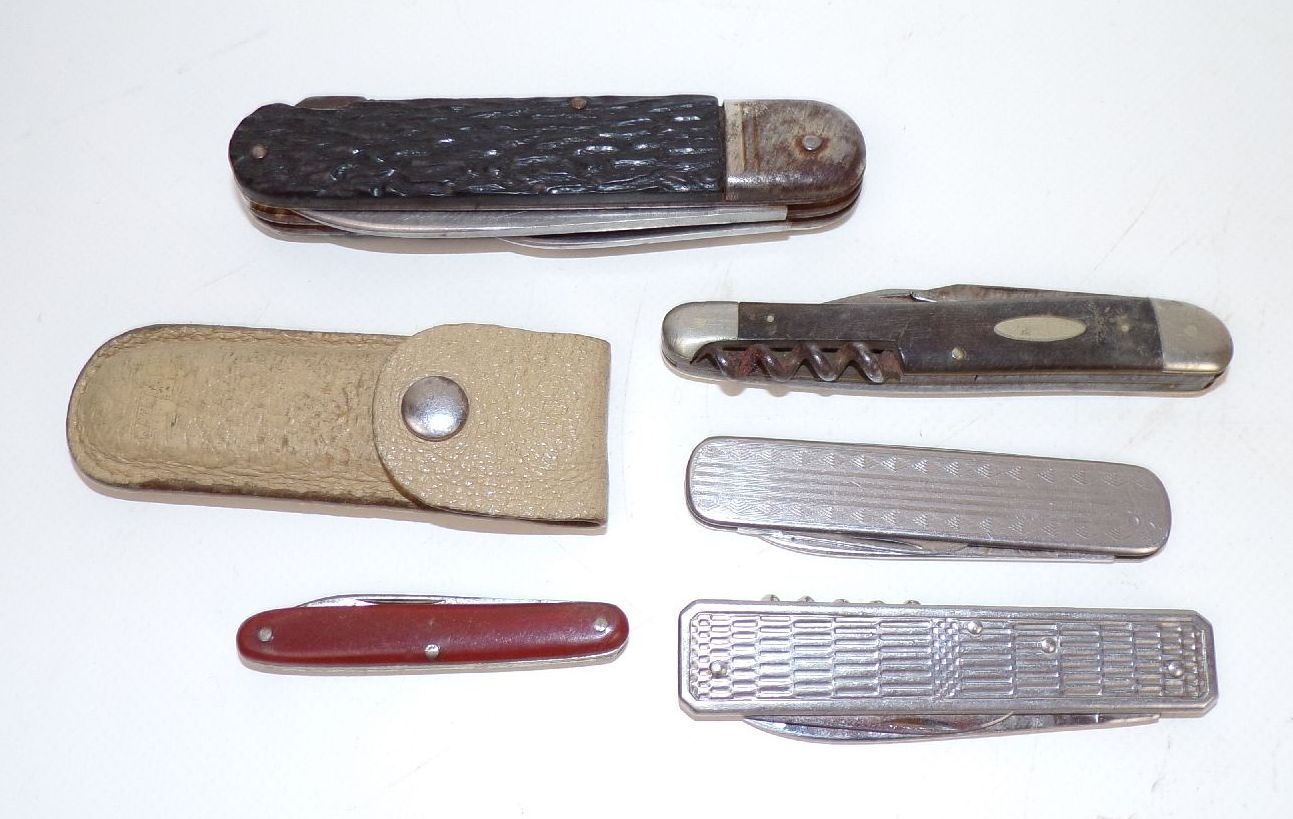 Alte Taschenmesser VEB Sesta GML Konvolut