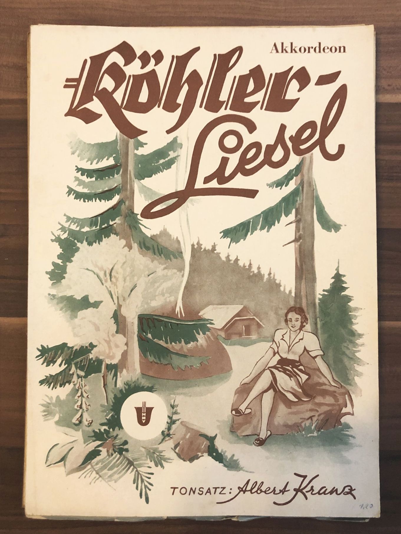 Herbert Roth alte Notenhefte Konvolut 24 Stück Akkordeon Noten