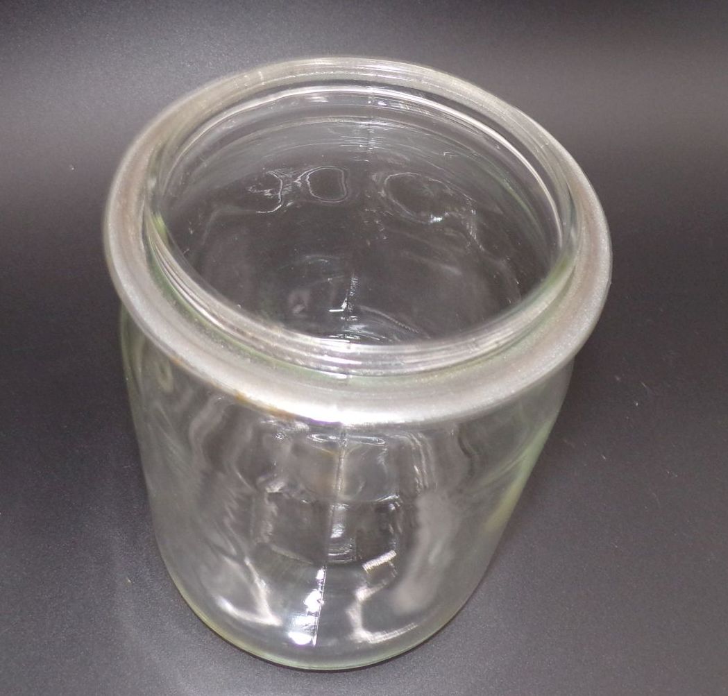 Altes Einmachglas Vorratsglas Kompottglas Deko Vintage Glas