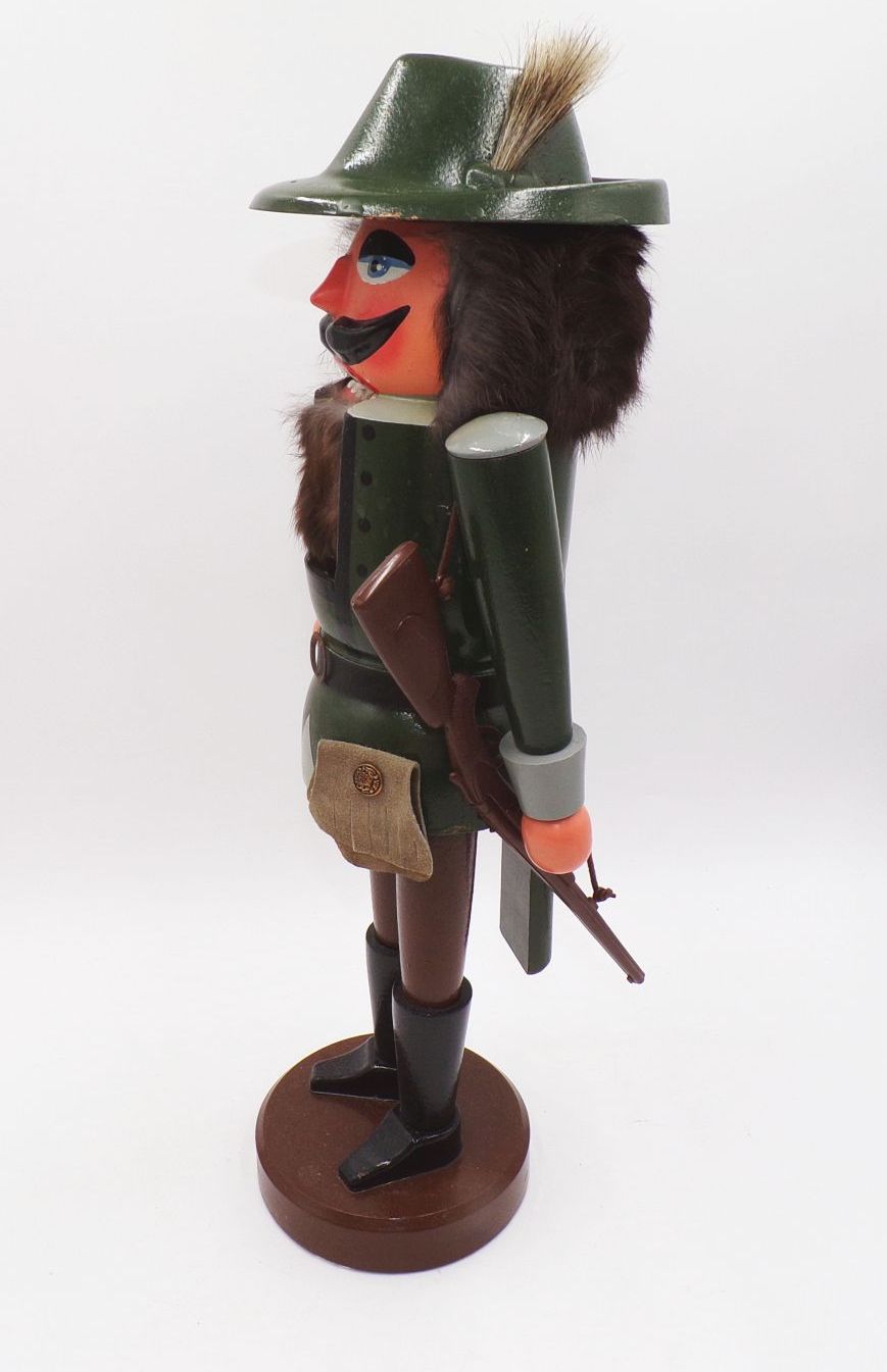 Nussknacker Jäger groß DDR mit OVP Nussknacker Jäger groß DDR mit OVP