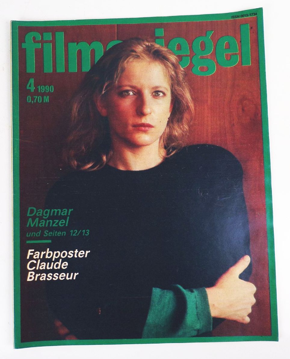 Filmspiegel 4 1990 Dagmar Menzel Farbposter Claude Brasseur Kino Zeitschrift