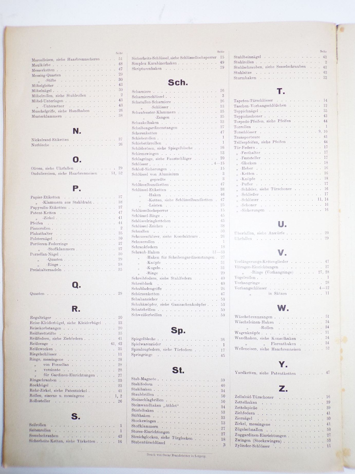 Alter Katalog Belaco Kurzwaren Werkzeuge 1926 Schlösser Klingel Haken 