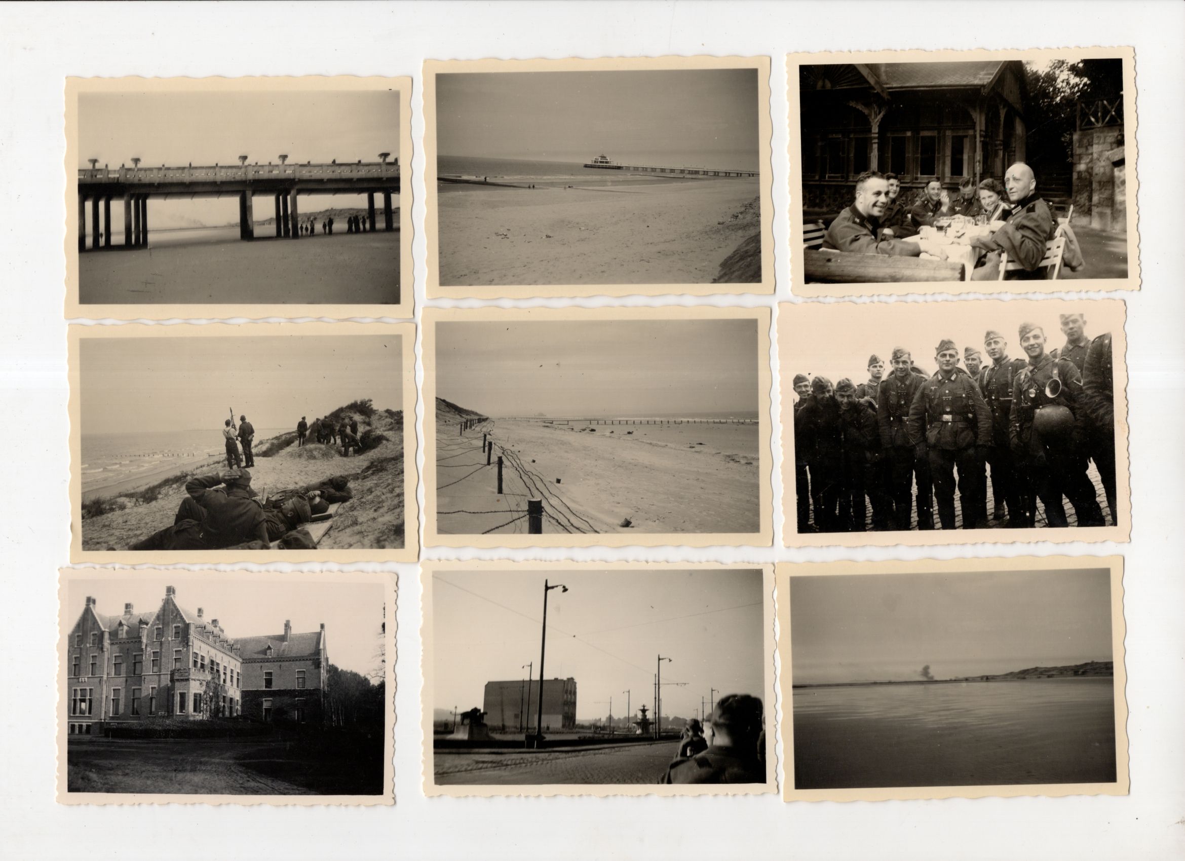 Konvolut Fotos 2 Weltkrieg Soldaten Meer wohl Belgien Nordsee 67 Stück Konvolut Fotos 2 Weltkrieg Soldaten Meer wohl Belgien Nordsee 67 Stück