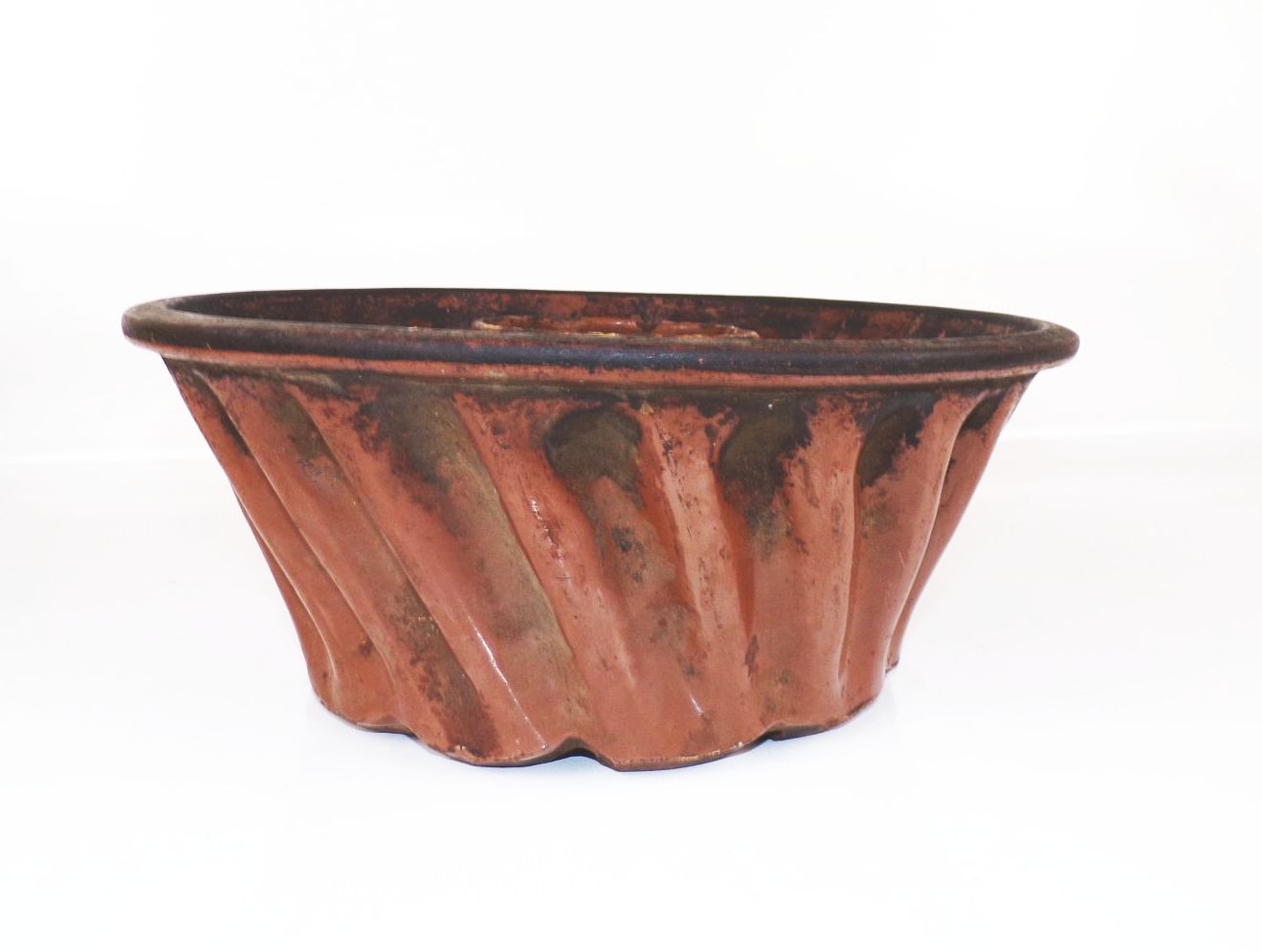 Alte Bachformen Keramik Gugelhupf Form Landhaus Deko 3 Stück