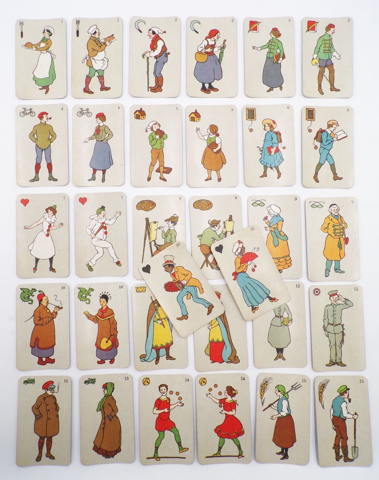 Schwarzer Peter Verlag Jos Scholz Mainz um 1930 Nr 5921 