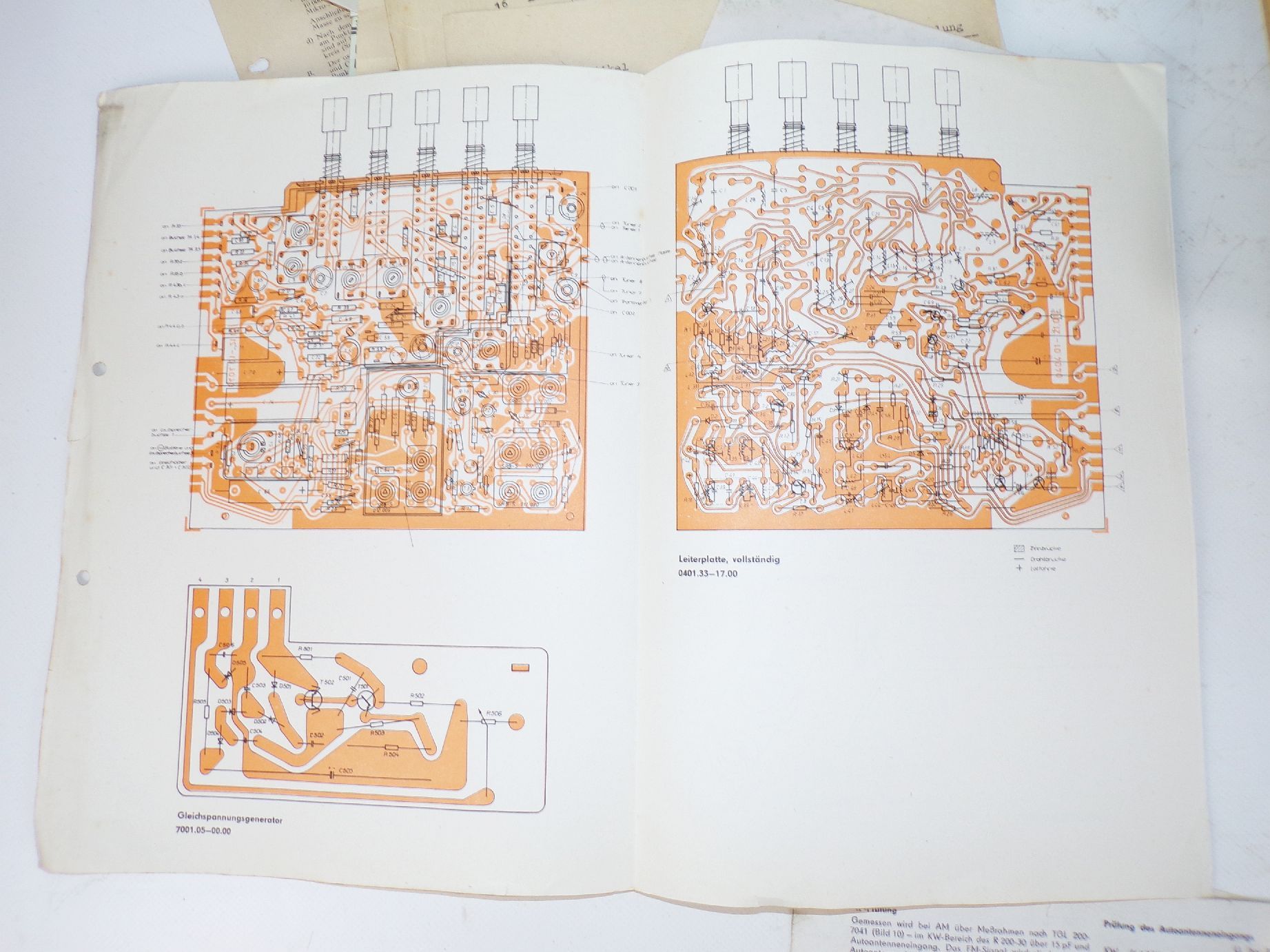 Konvolut Schaltbilder Schalttafeln Rafena Fernseher DDR RFT Gleichrichter 