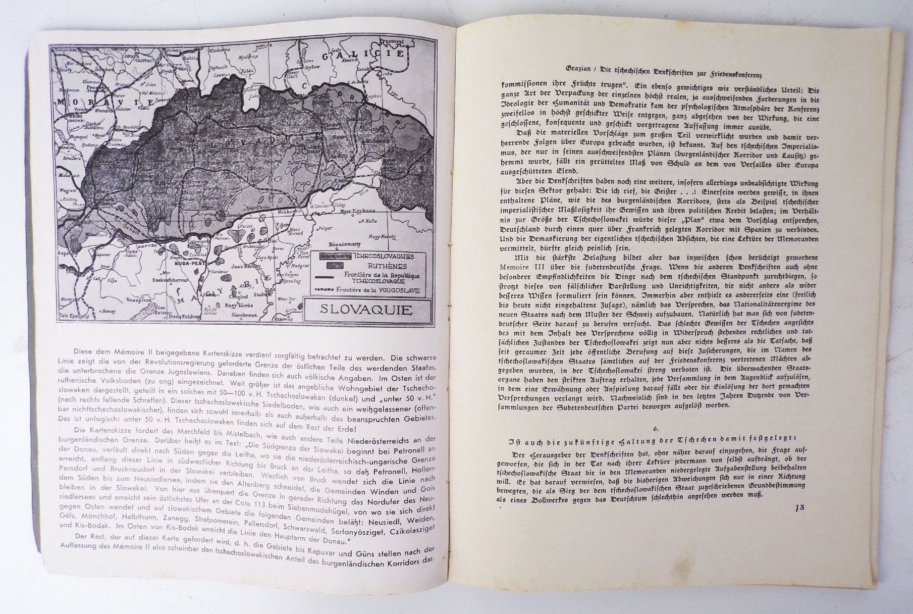 Die tschechische Lüge Denkschriften für die Friedenskonferenz in Paris 1919 1920 Die tschechische Lüge Denkschriften für die Friedenskonferenz in Paris 1919 1920