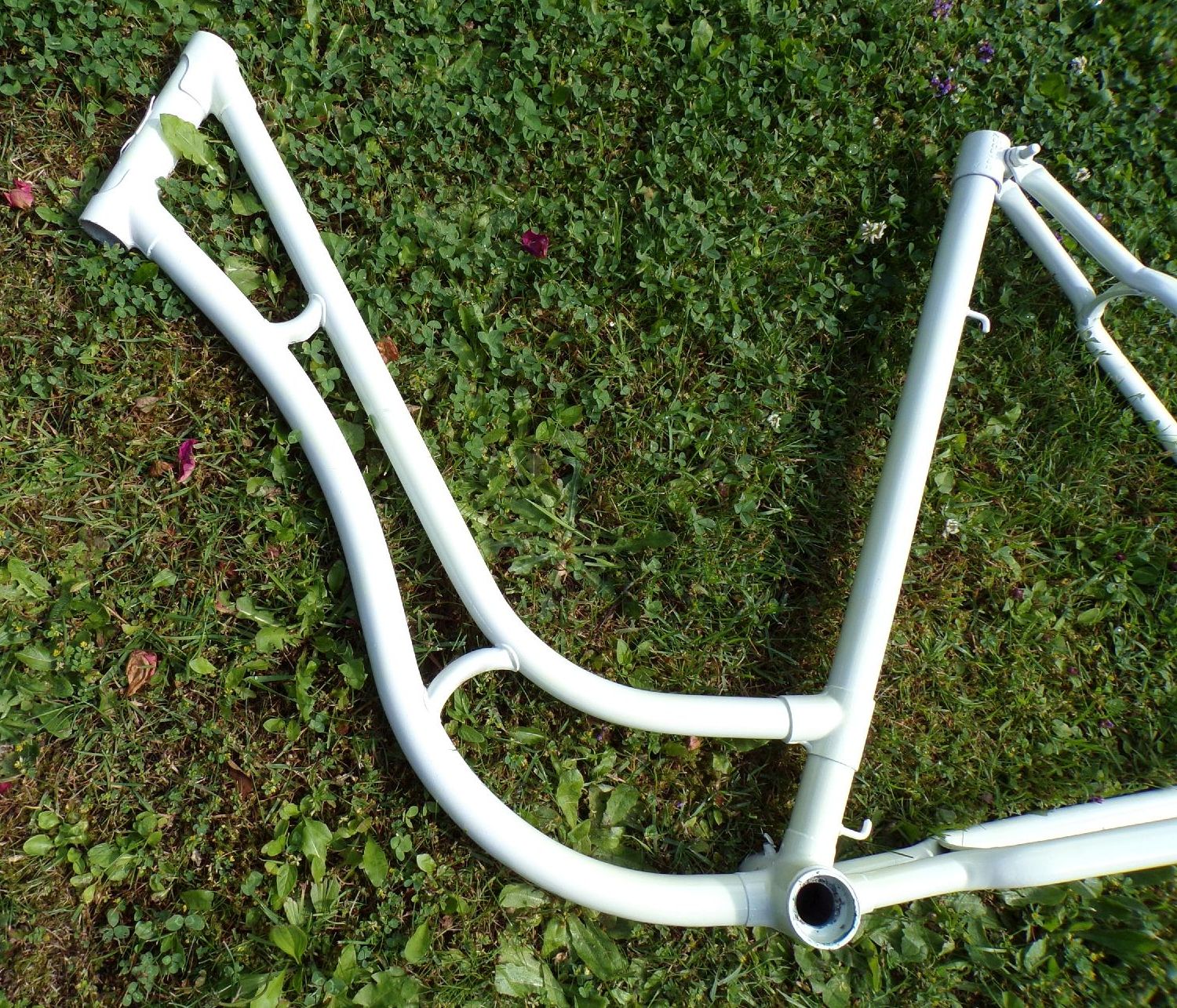 DDR Fahrradrahmen wohl Mifa 26 Zoll Damenrad mit Fahrradgabel grundiert