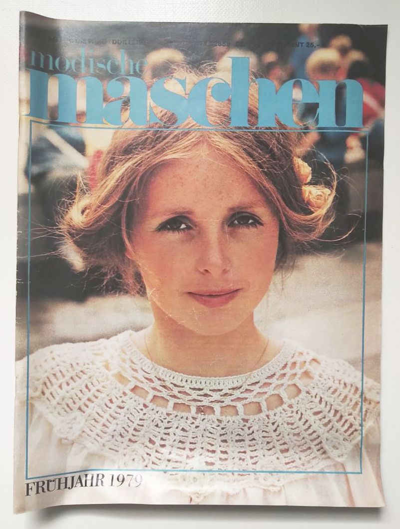 DDR Modezeitschrift Modische Maschen 1979 Nr 4 mit Schnittmuster Frühjahr