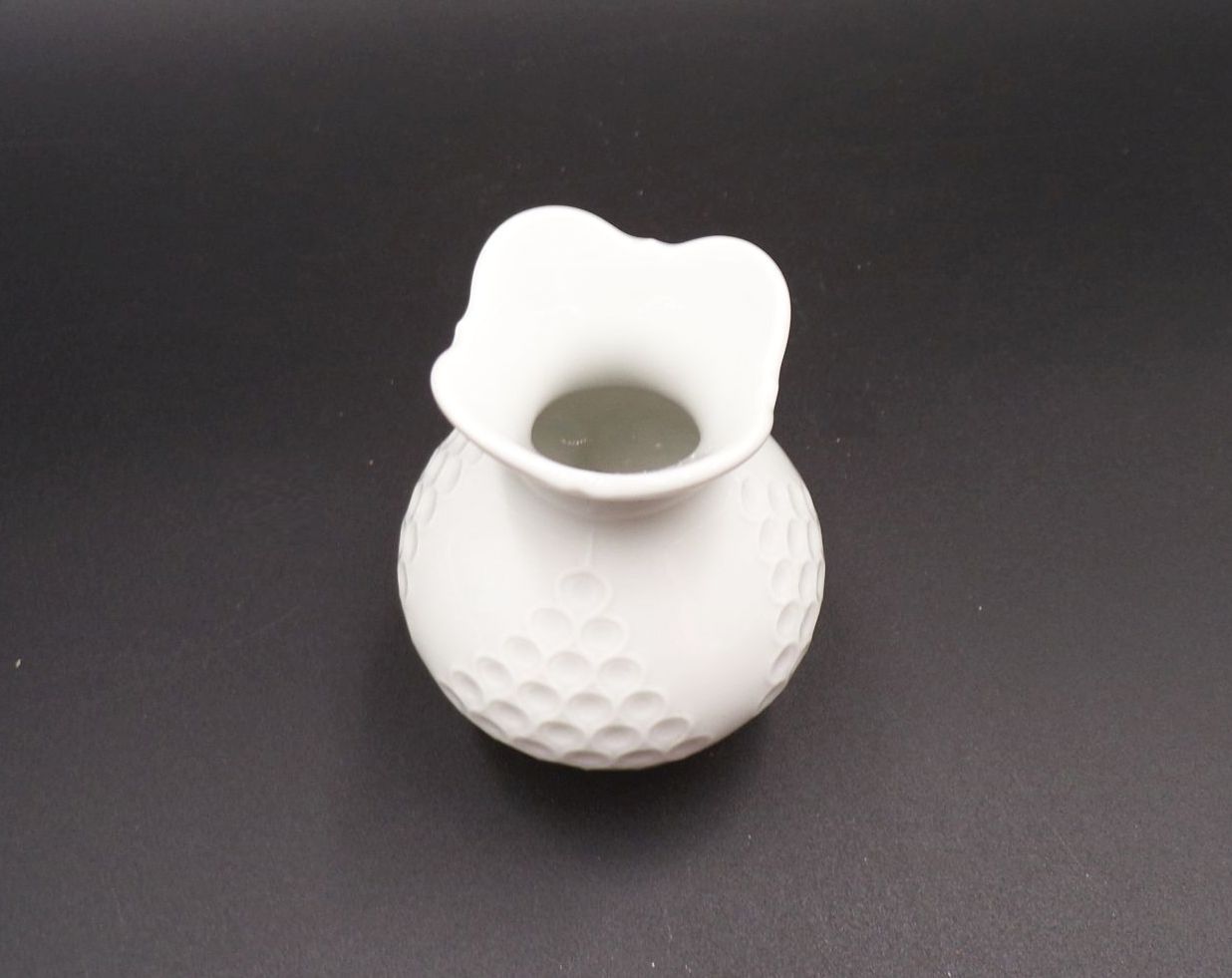 Meissen Vase Weiß klein 9 cm 1 Wahl Design Form Vintage