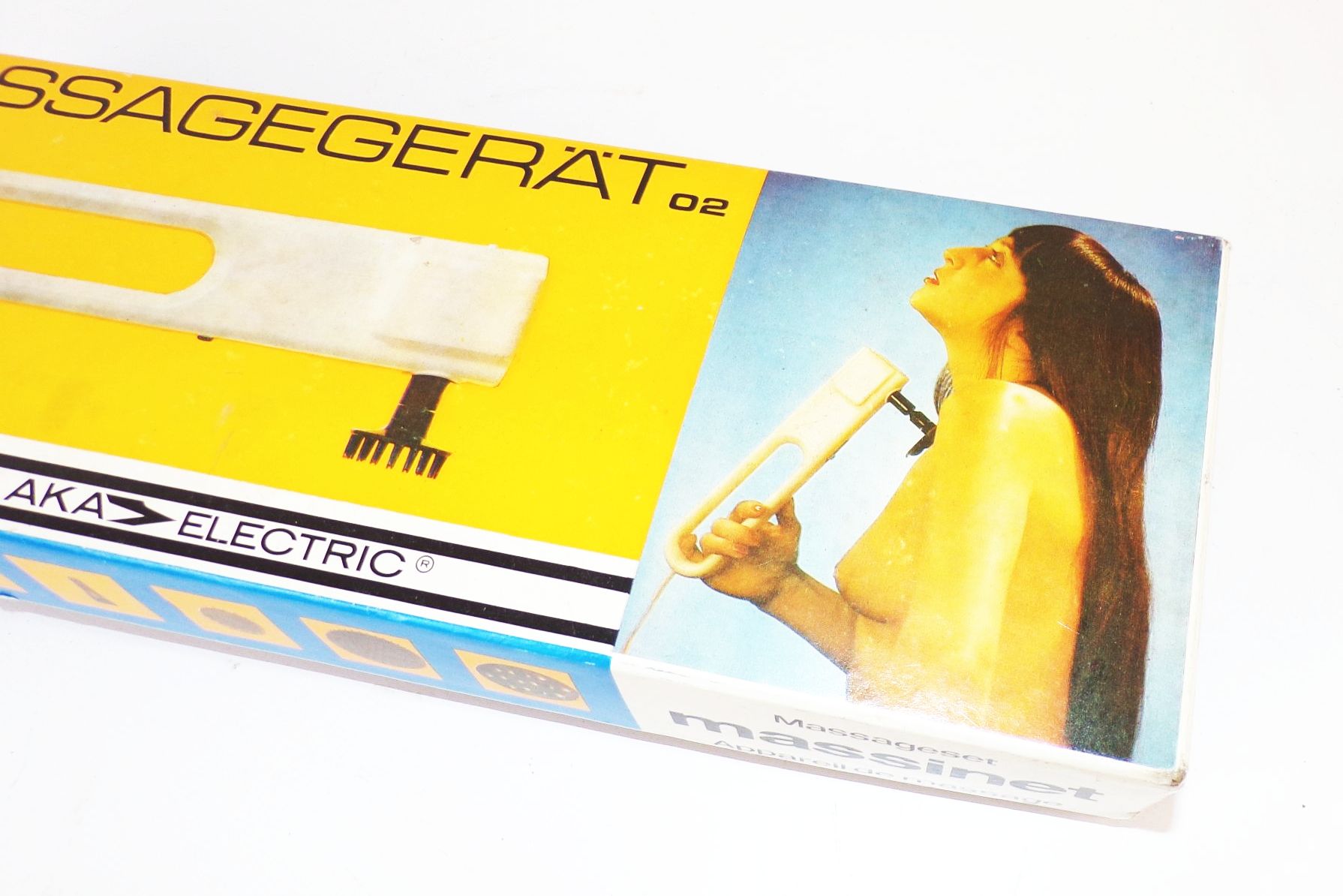 Aka Electric Massagegerät 02 DDR OVP vintage