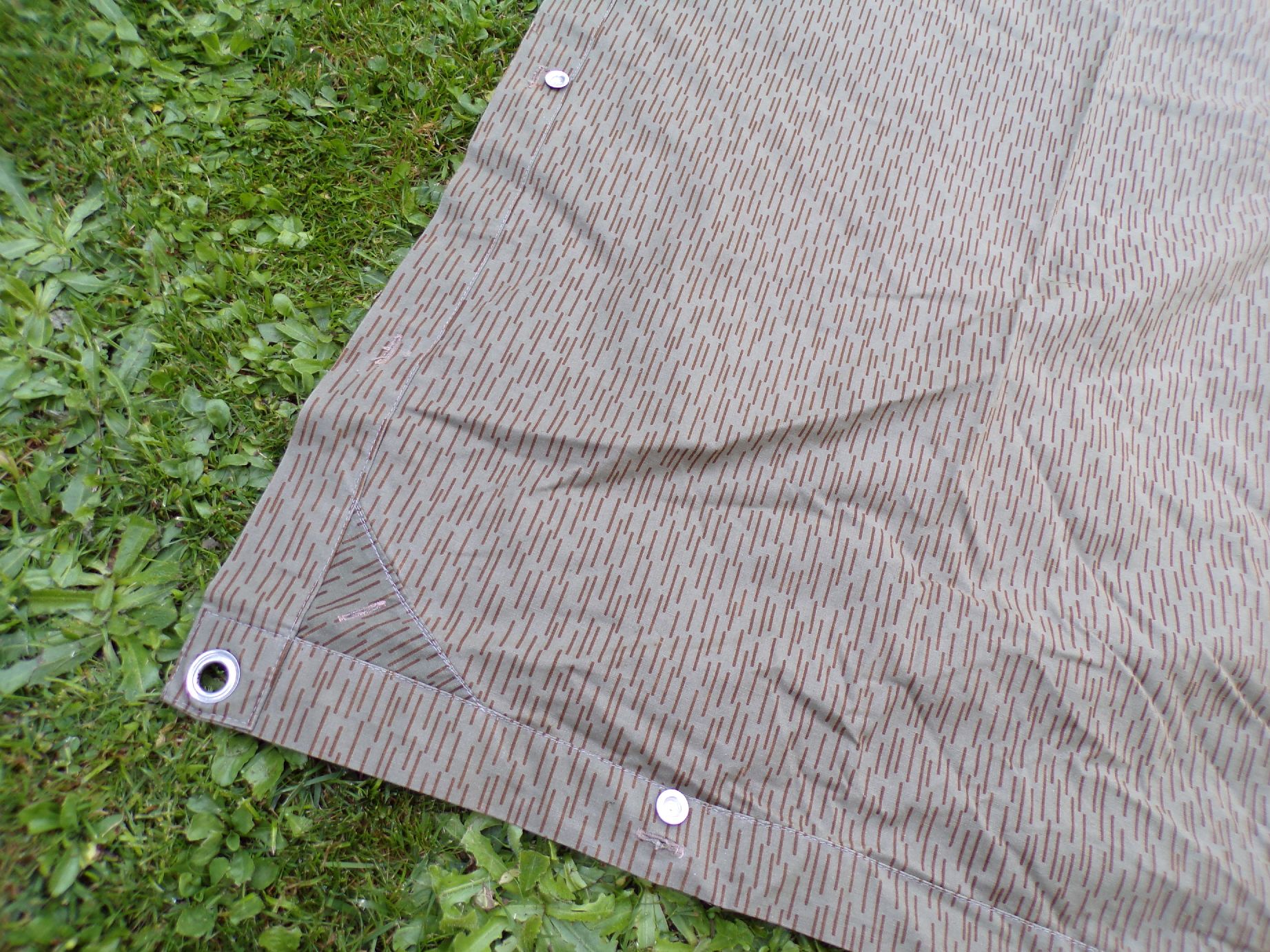 NVA Zeltplane Ein Strich kein Strich GDR 