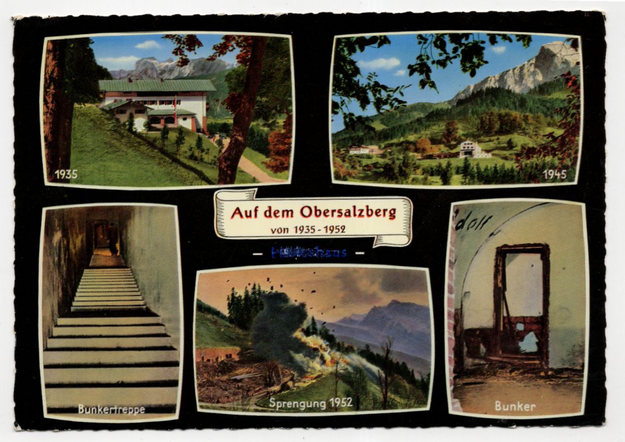 Ak Auf dem Obersalzberg 1935 bis 1952 