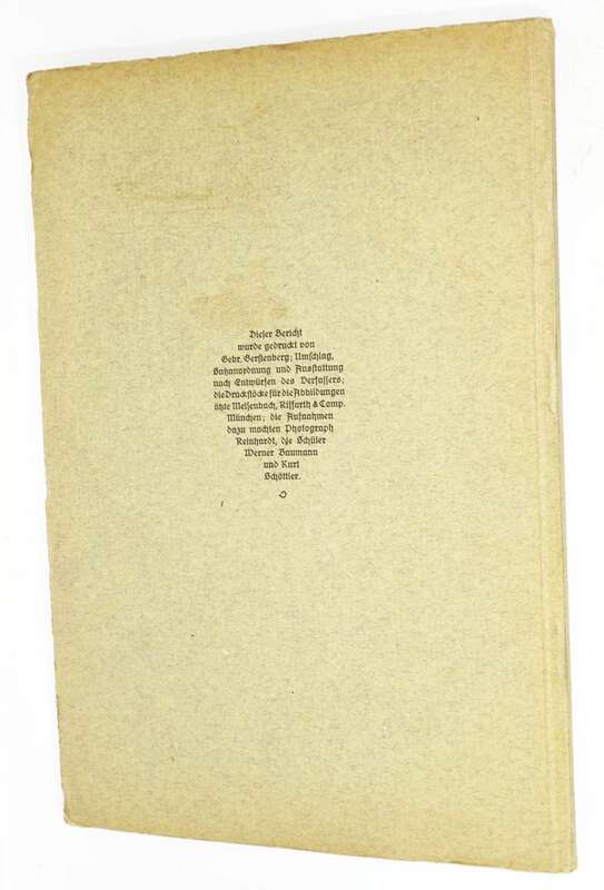 Jubiläumsbericht 25 jährige Tätigkeit Städtischen Knabenhandarbeitsschule Hildesheim 