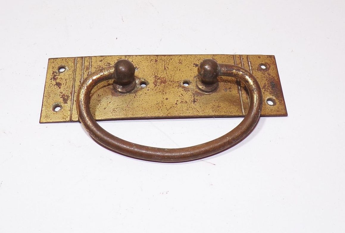 1 Antik Stil Massivem Messing Schwan Hals Ösen Sch Produktbild-Vorschau 3