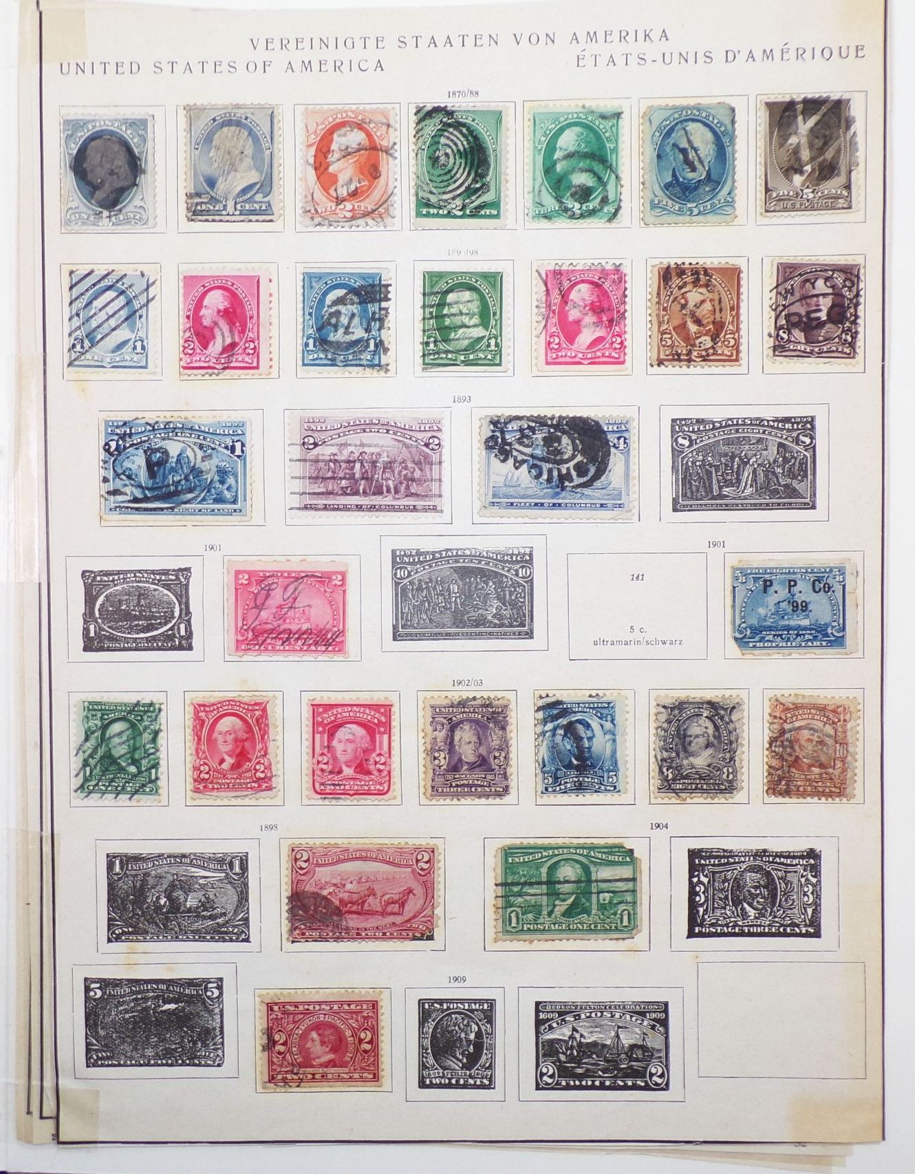 USA Briefmarken Konvolut Briefe