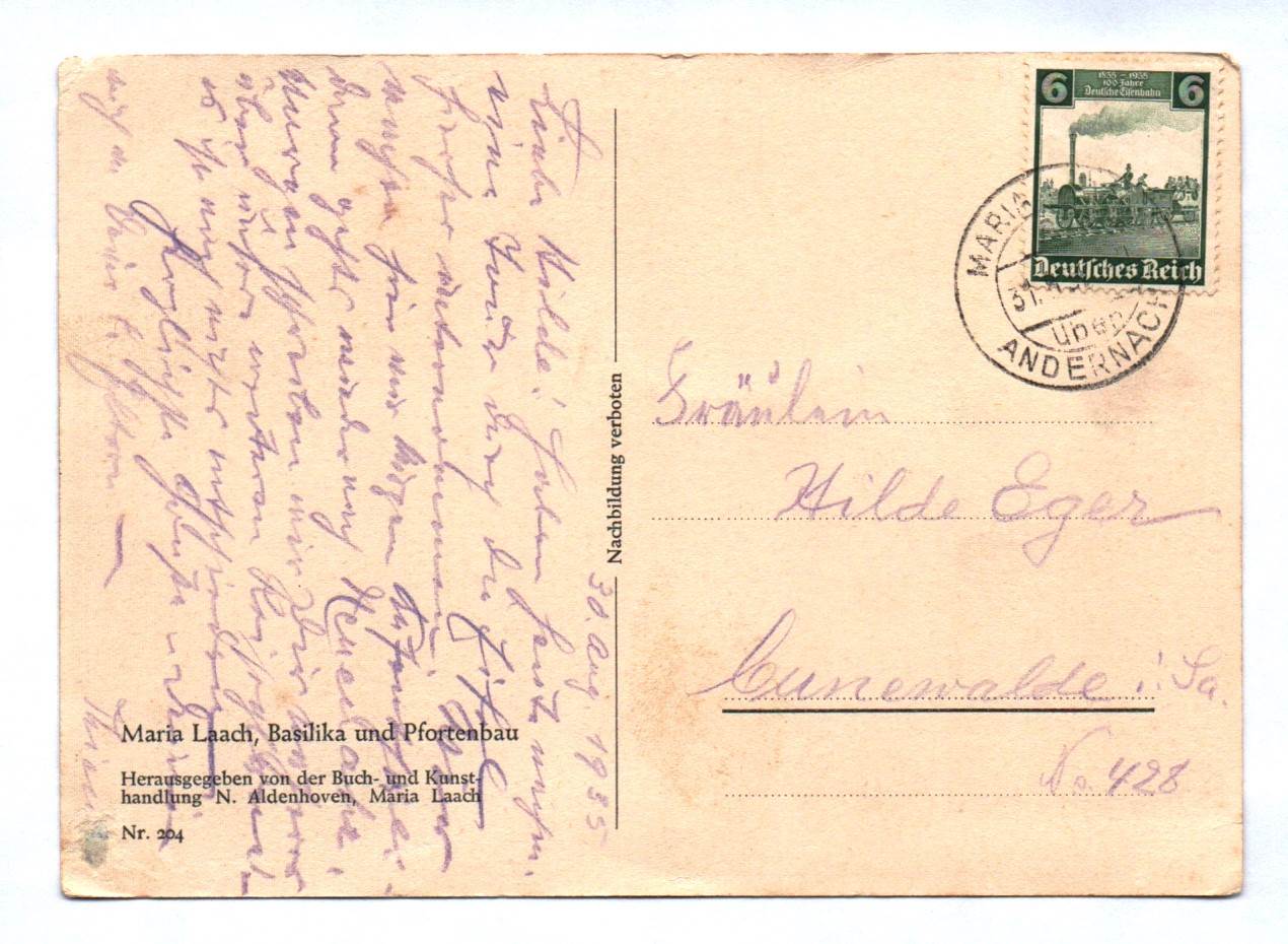 Ak Maria Laach Basilika und Pfortenbau Benediktinerabtei Abteikirche 1935 Ak Maria Laach Basilika und Pfortenbau Benediktinerabtei Abteikirche 1935