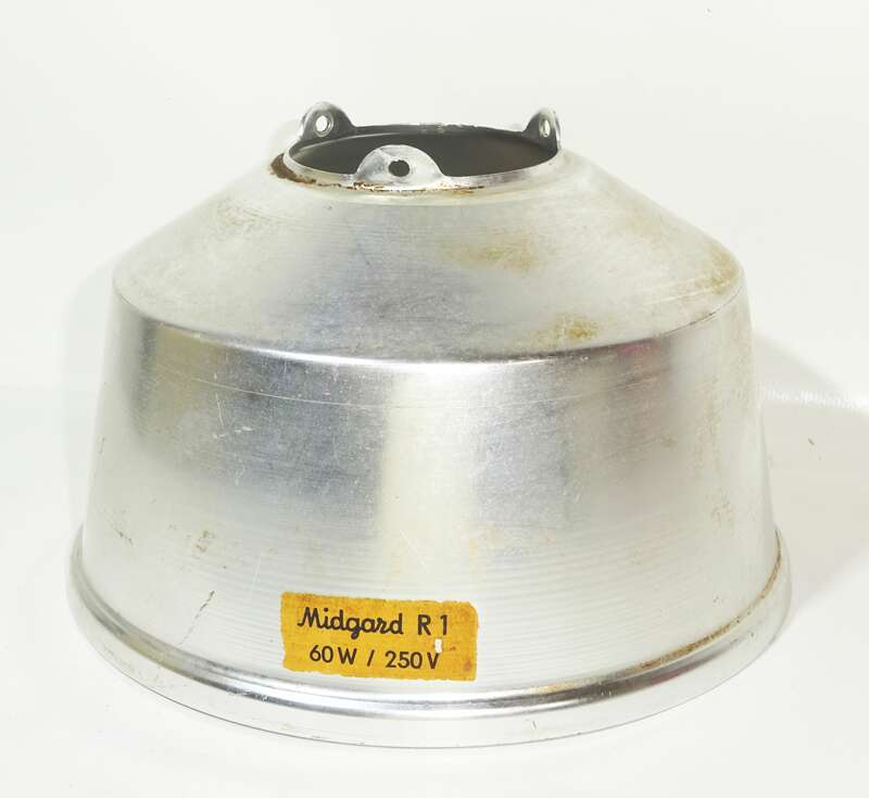 Alte Lampenschirm Midgard R1 60 W 250 V Aluminium Ersatzschirm