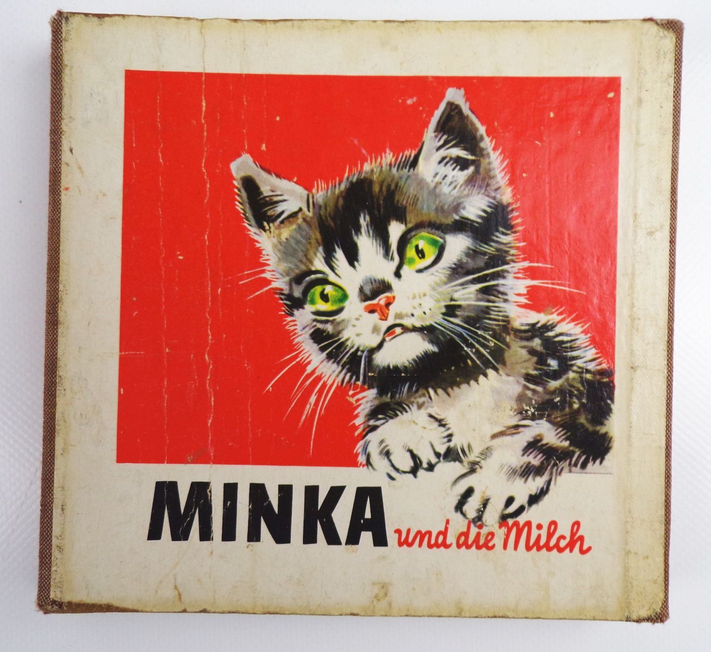 Minka und die Milch Papp Bilderbuch Hanna Roth Schaberschul 1958