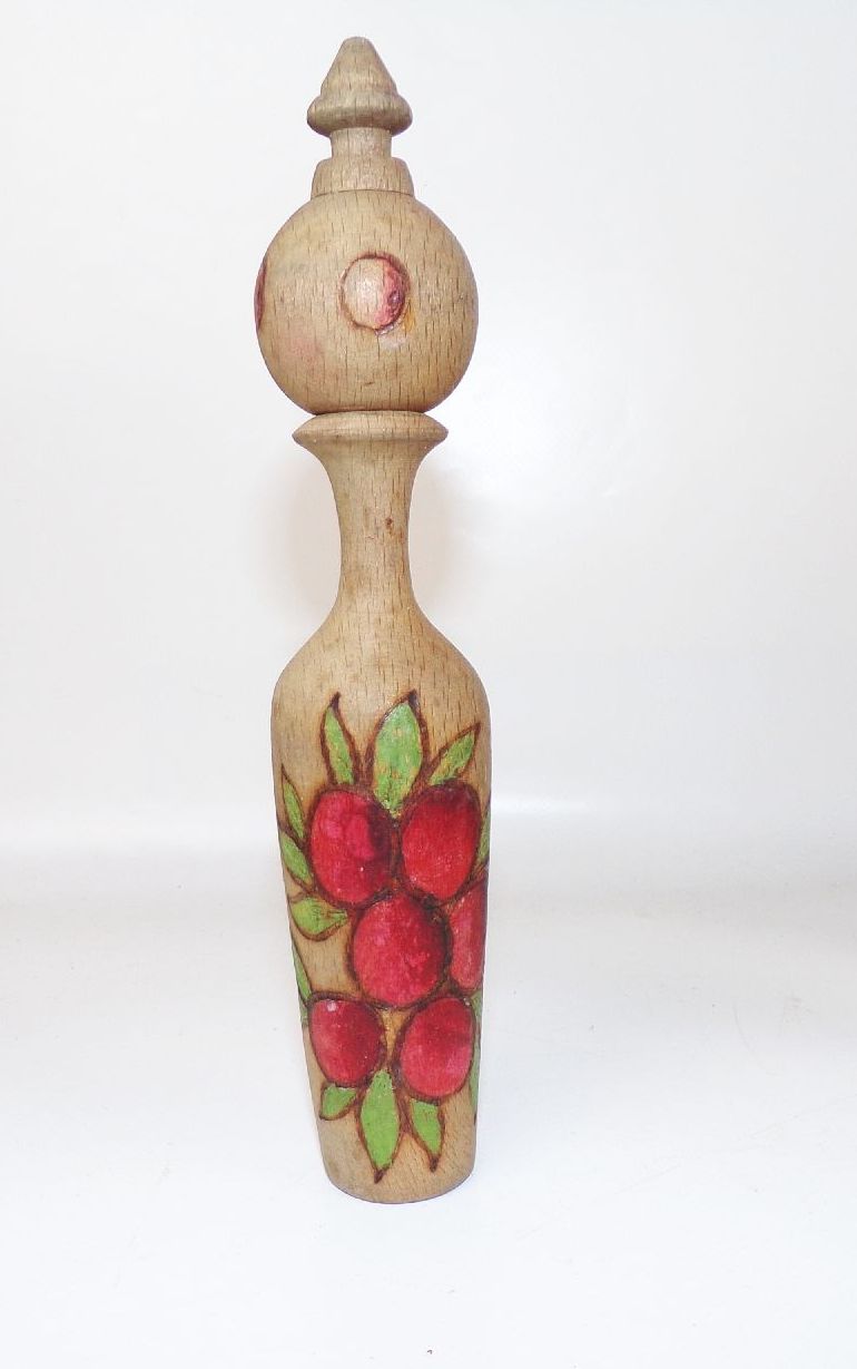 Altes Kegelspiel Holz Kegeln Vintage 