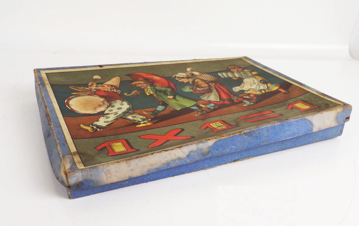 Altes Puzzle 1 x 1 Legespiel um 1930 Märchen Rechenspiel