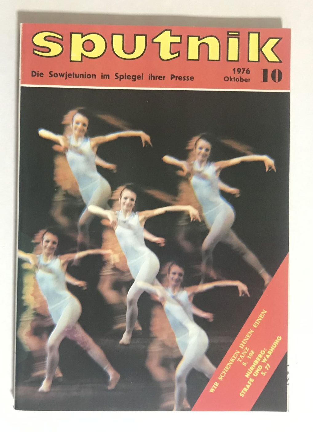 Sputnik Hefte UDSSR Bücher verschiedene Jahrgänge 1971 bis 1976