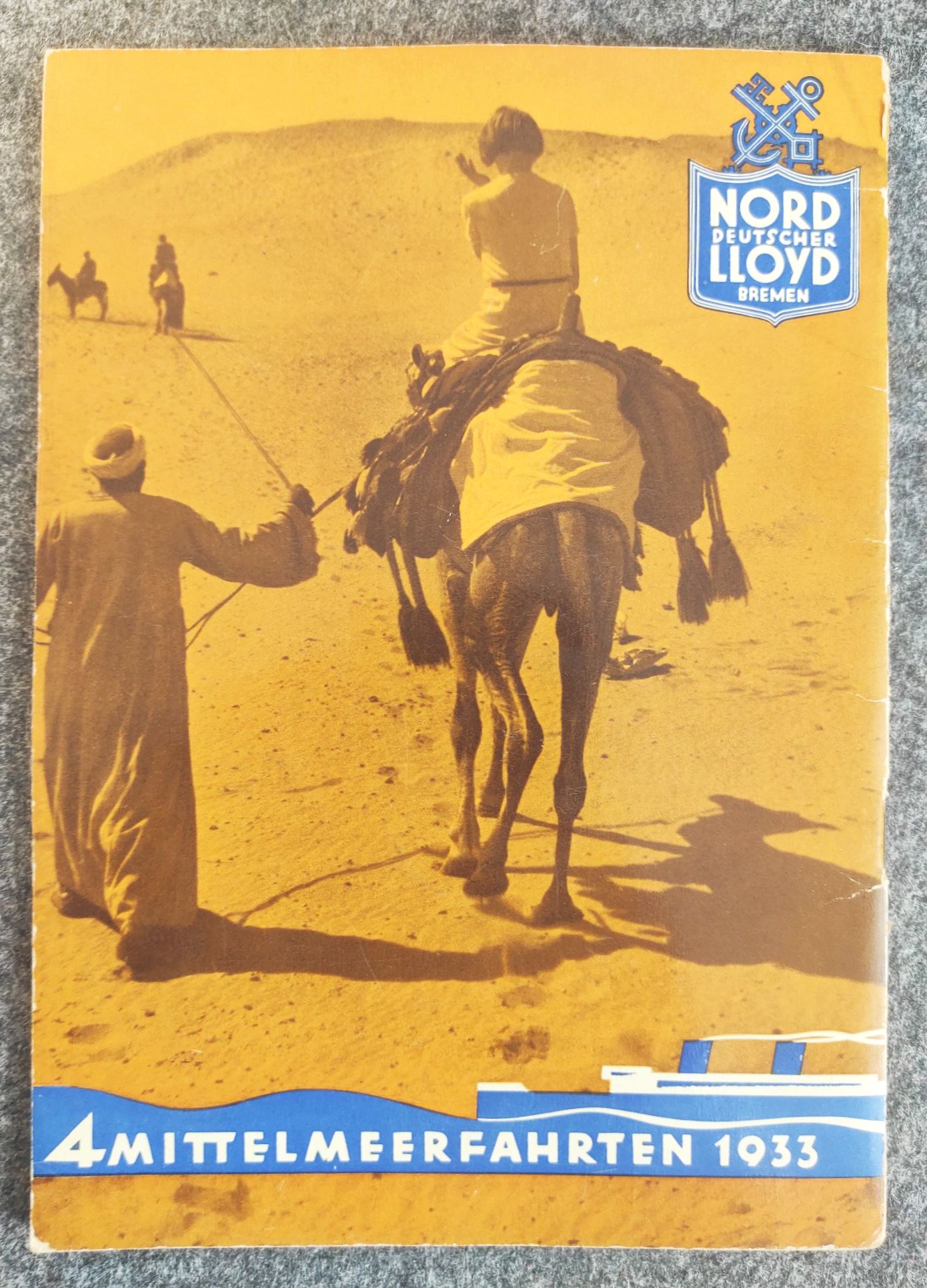 4 Mittelmeerfahrten 1933 Nord Deutscher Lloyd Bremen 4 Mittelmeerfahrten 1933 Nord Deutscher Lloyd Bremen
