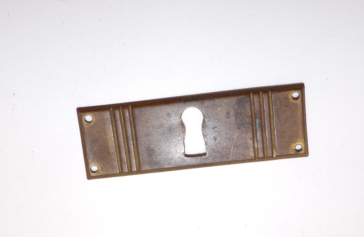 Alte Messing Möbelbeschlag Kommode Schublade Beschlag um 1900