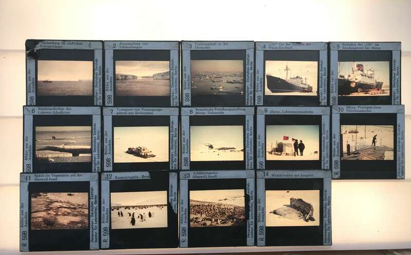 Foto Lehrmaterial Glasdias Länder Lehrmittel Sowjetunion DDR Deutschland Dias