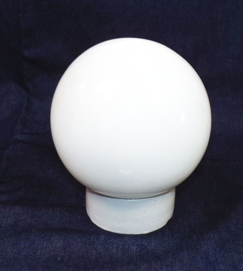 Alte Kellerlampe Kugellampe E27 Leuchte Bauhaus Glas Keramik 