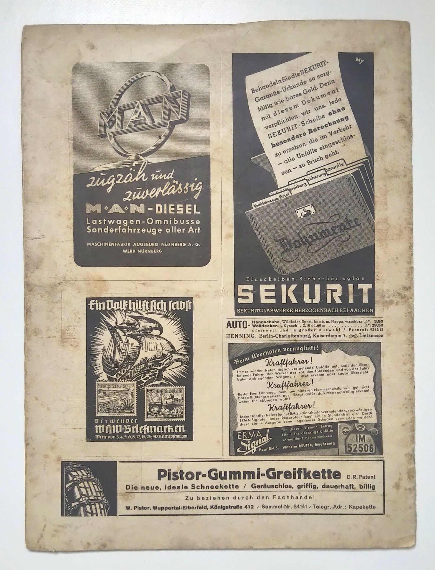 Allgemeine Automobilzeitung 1937 Nr 46 DKW Sonderklasse