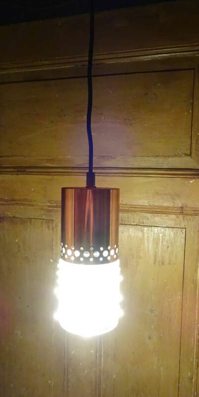 DDR Lampen Element für Kaskadenlampe 70er Jahre Vintage Lampe !