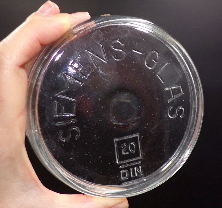 Altes Siemens Glas Einmachglas Vorratsglas Kompottglas Rex Einkochglas