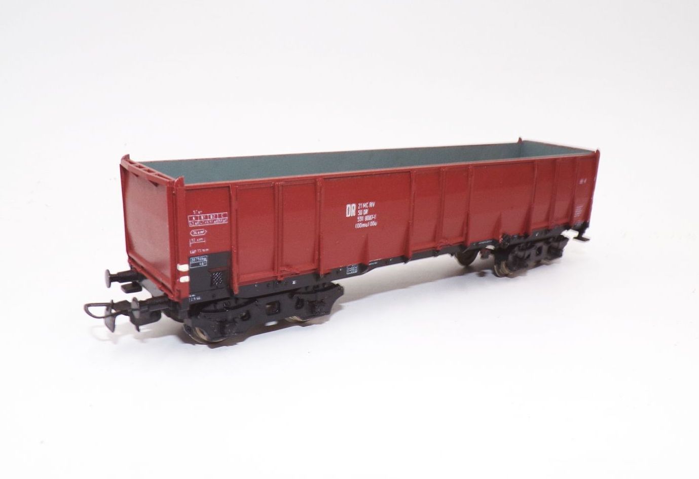 Piko Hochbordwagen DR braun Spur H0 4achser Piko Hochbordwagen DR braun Spur H0 4achser