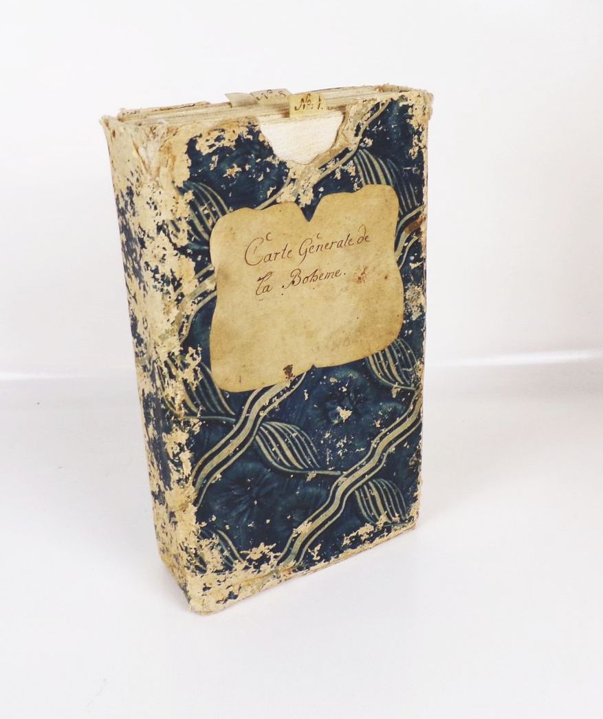 Le Royaume De Boheme 7 Kupferstich Landkarten um 1760 Böhmen