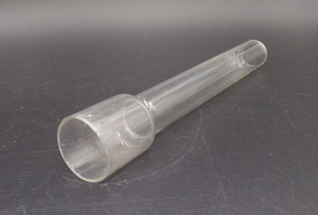 Alter Glaszylinder Prima Kritall für Petrouleumlampe Alter Glaszylinder Prima Kritall für Petrouleumlampe