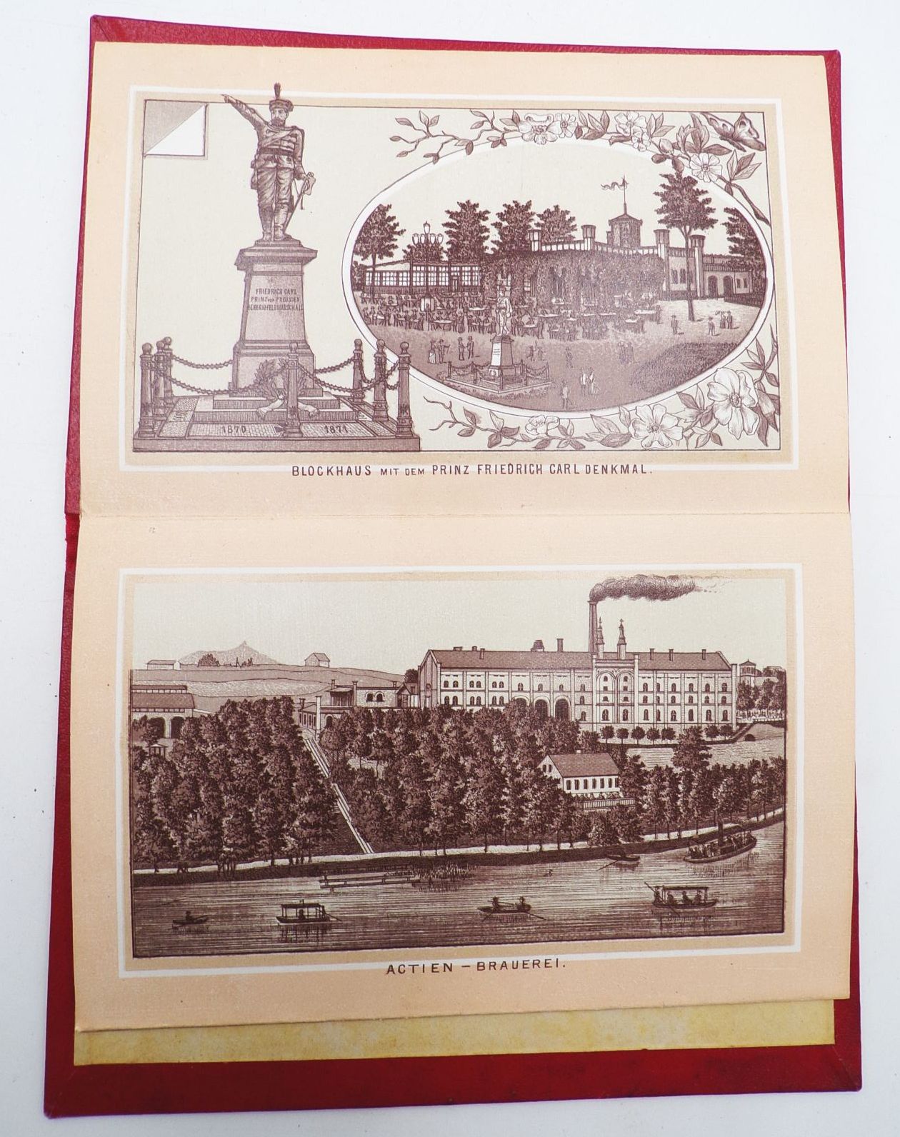 Altes Leporello Görlitz um 1890 Ansichten Brauerei Altes Leporello Görlitz um 1890 Ansichten Brauerei