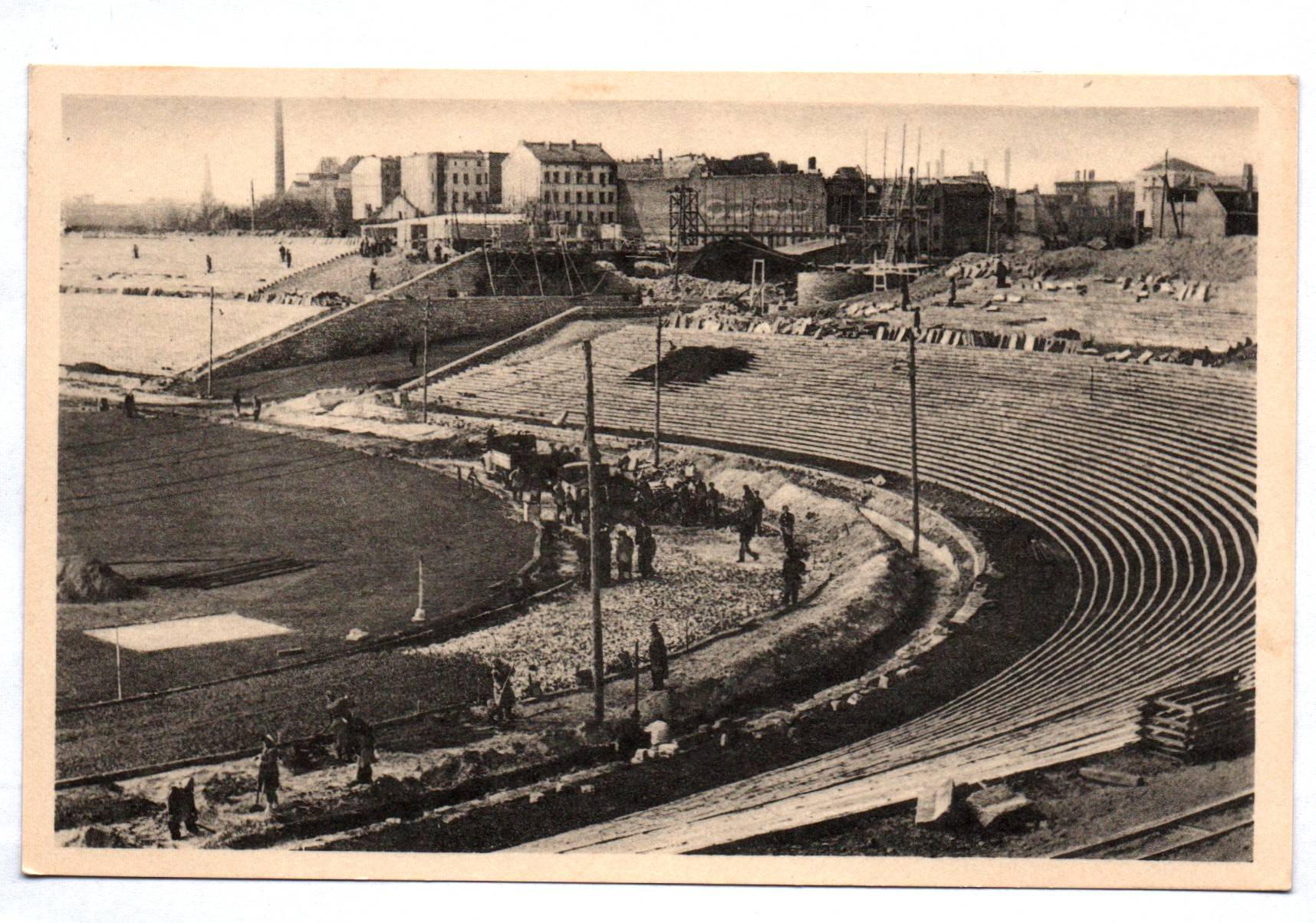 Ak Berlin Deutschlandtreffen Stadion Mitte FDJ 1950