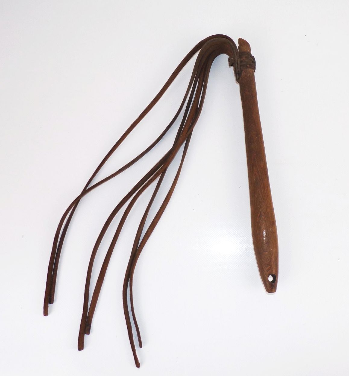 Peitsche alter Ochsenziemer Antik Holz Leder Riemenpeitsche Peitsche alter Ochsenziemer Antik Holz Leder Riemenpeitsche