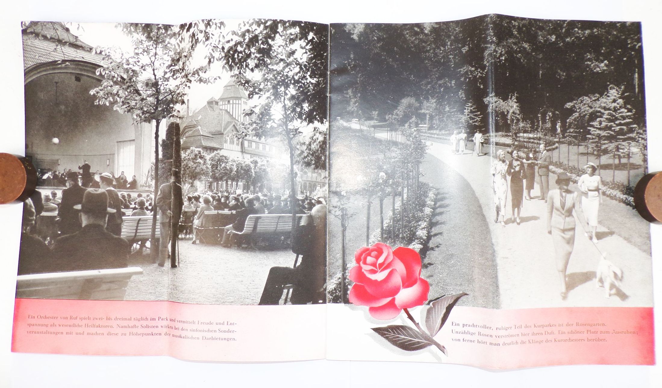 Prospekt Bad Kudowa Schlesien um 1939 Polen