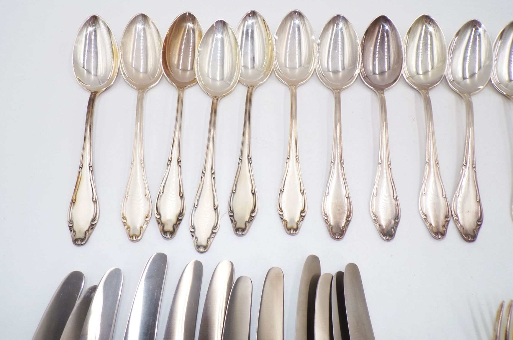 Altes ABS Besteck 90er Auflage 54 Teile plus Kelle Altes ABS Besteck 90er Auflage 54 Teile plus Kelle