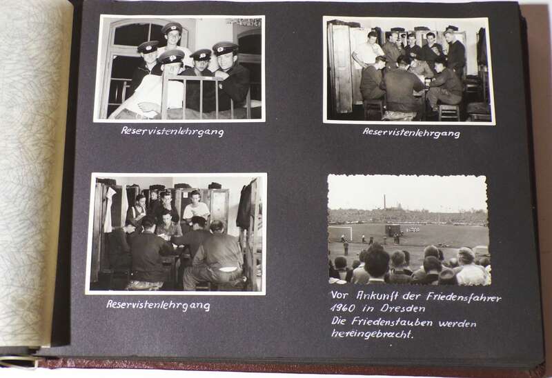 Fotoalbum DDR Sport Friedensfahrt Dresden Pirna Hochwasser Stralsund Ostsee 