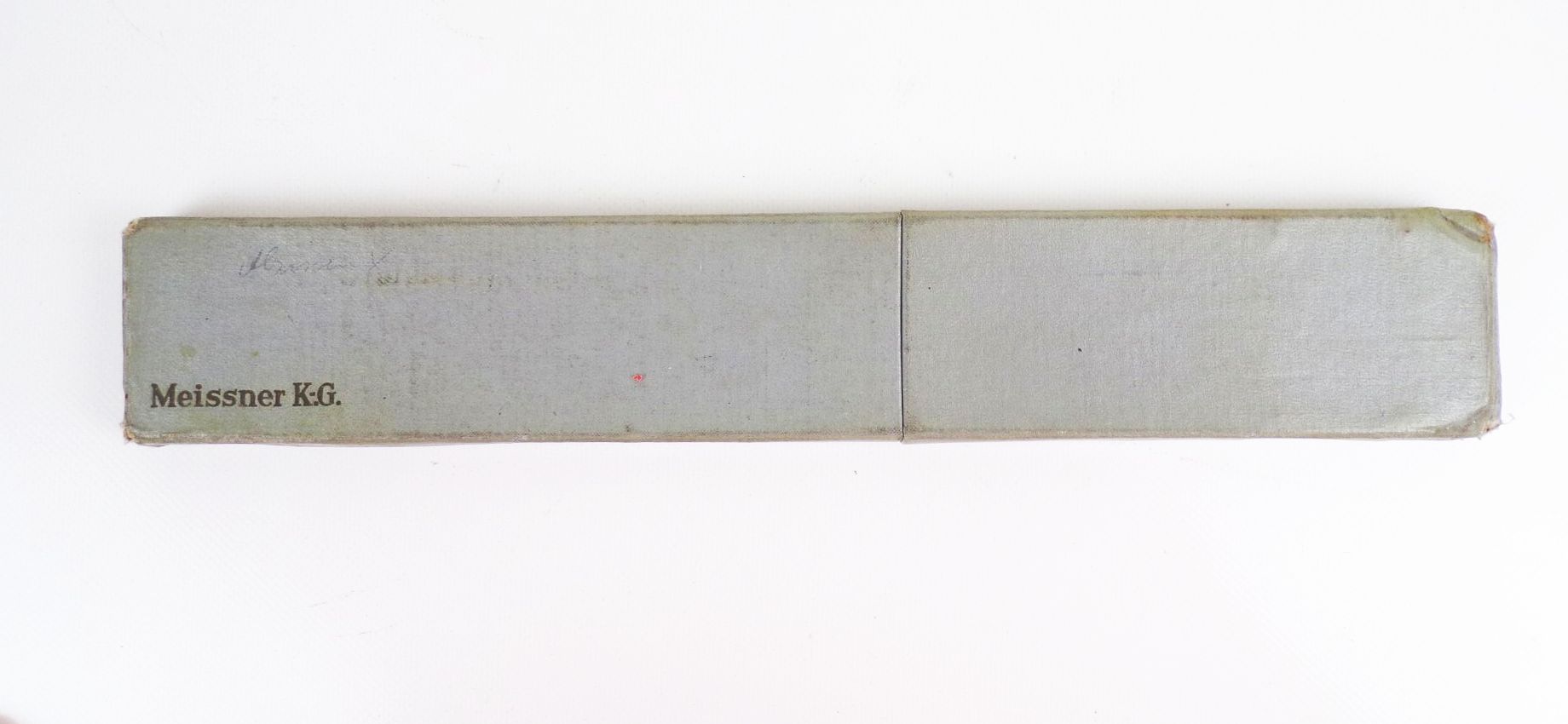 Meissner Rietz Rechenschieber Etui Anleitung 1969 DDR