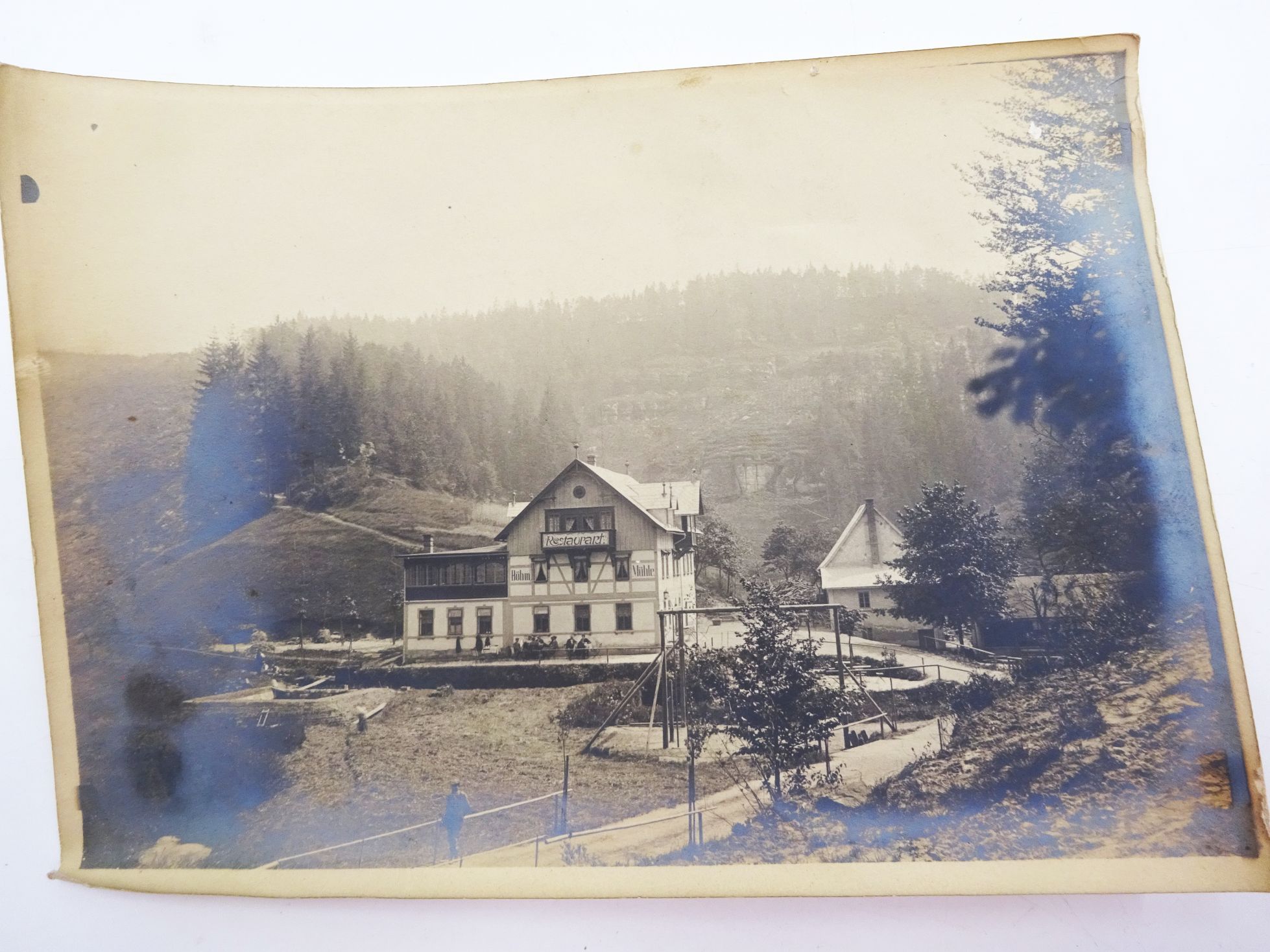 Fotos Radtour Böhmische Schweiz um 1910 großformatig Tschechien 14 Stück Fotos Radtour Böhmische Schweiz um 1910 großformatig Tschechien 14 Stück