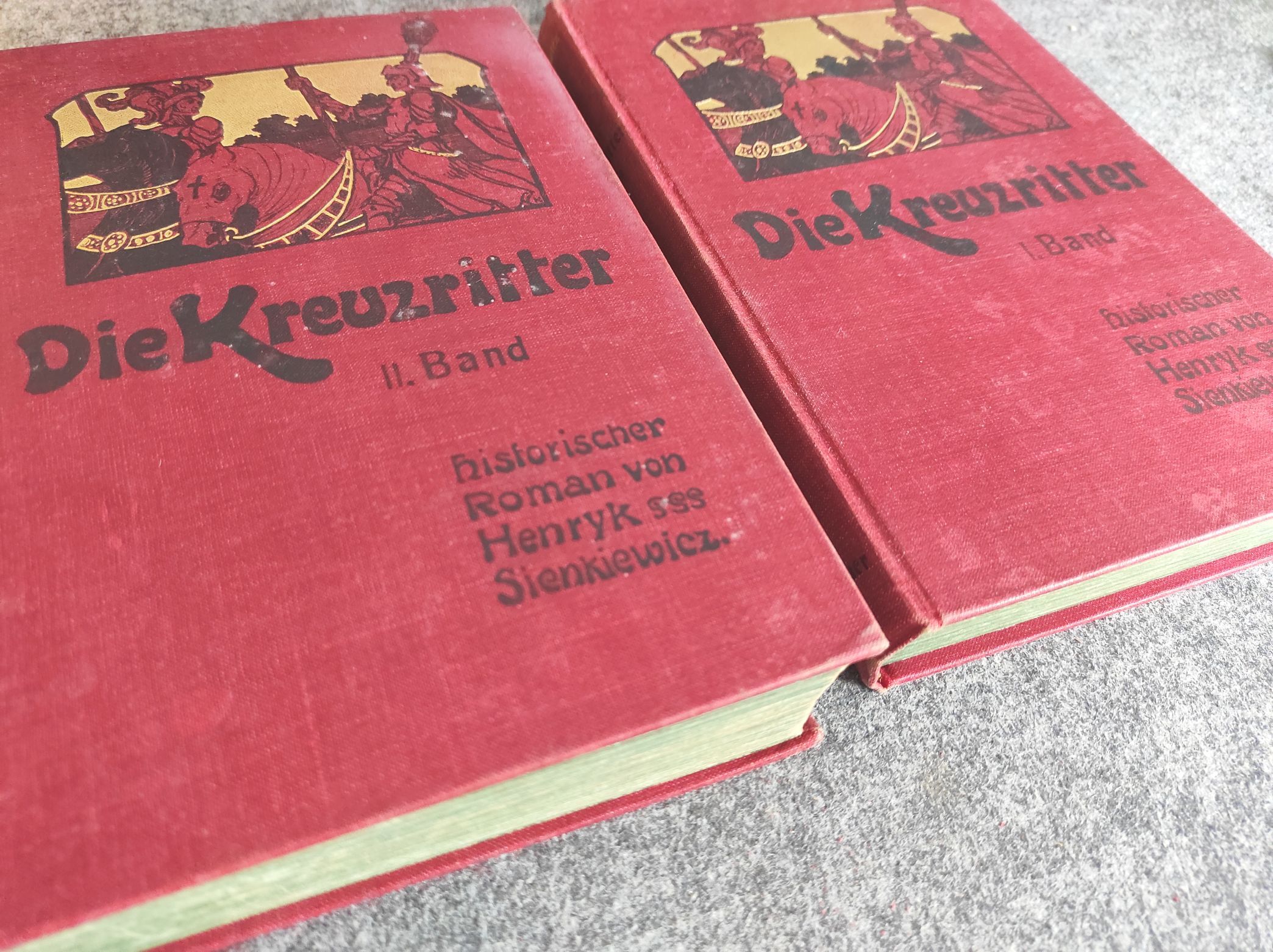 Die Kreuzritter Band I und II 1902 Historischer Roman Die Kreuzritter Band I und II 1902 Historischer Roman