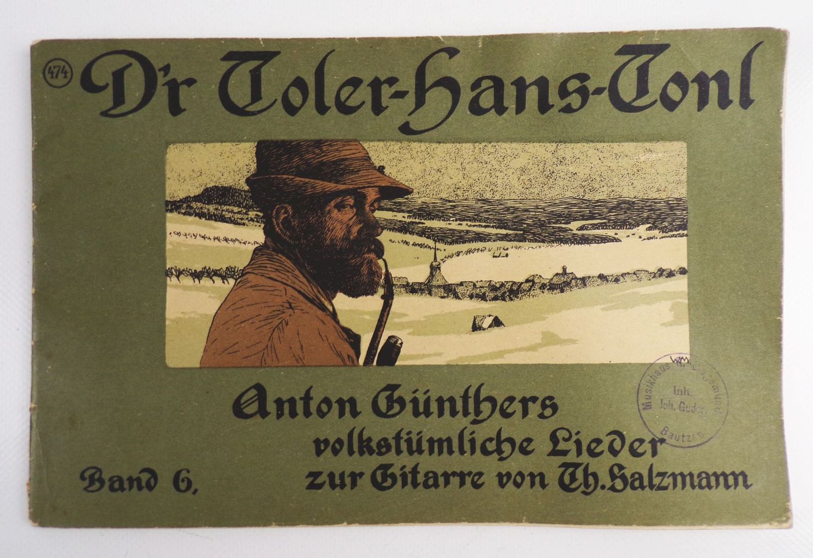 Dr Toller Hans Tonl Anton Günther volkstümliche Lieder zur Gitarre Band 6