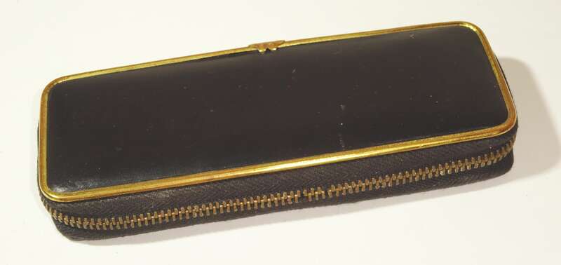 Markant 165 Füller und Kugelschreiber Grau DDR Etui