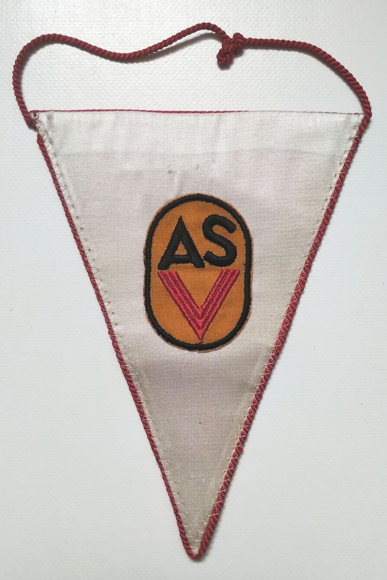Alter Wimpel DDR Erfurt rot ASV