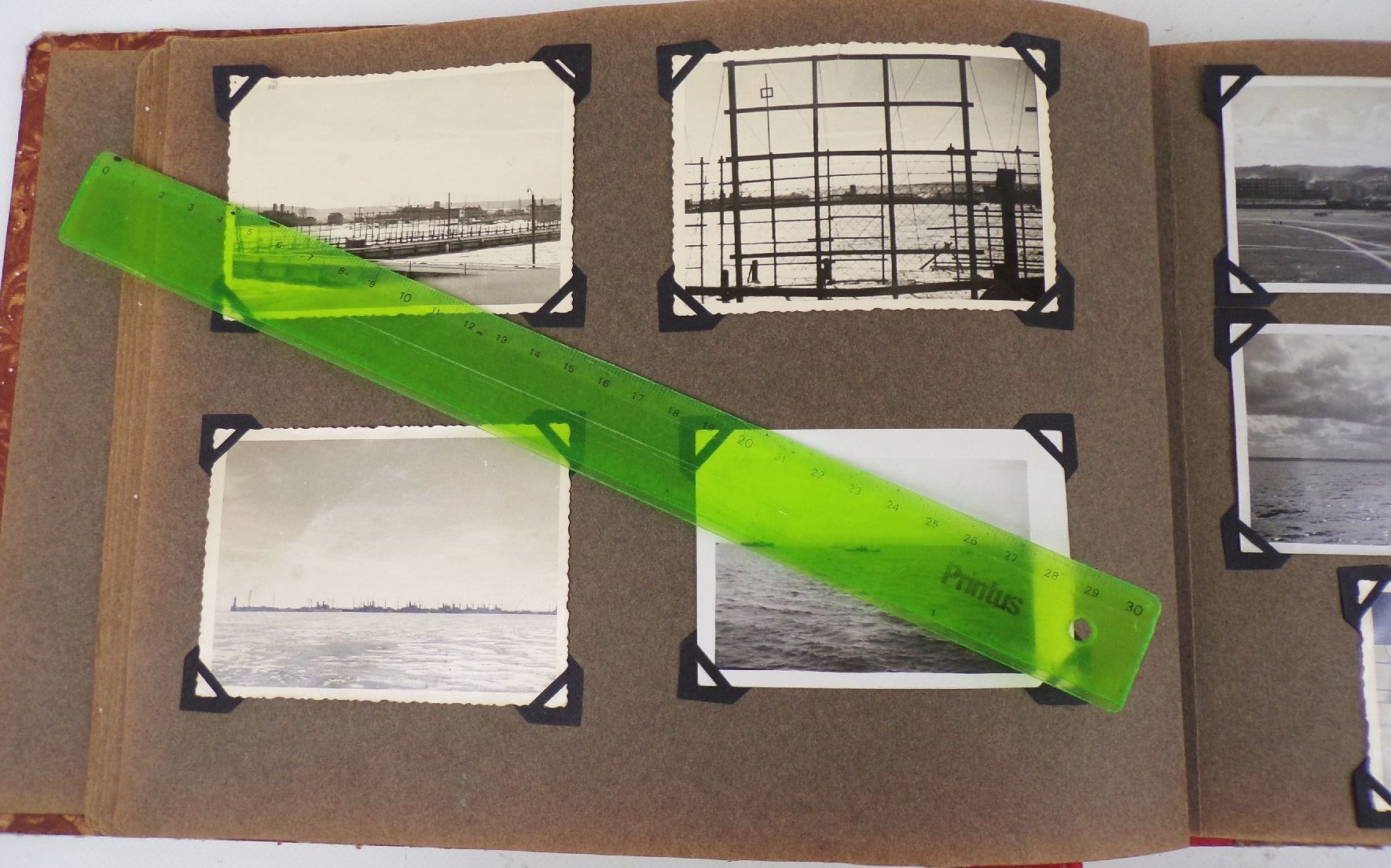 Marine Fotoalbum 2 Wk Schiffe Libau Norwegen Fjorde Matrosen WW2